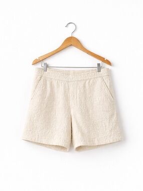 Zara Men Textured Cotton Shorts